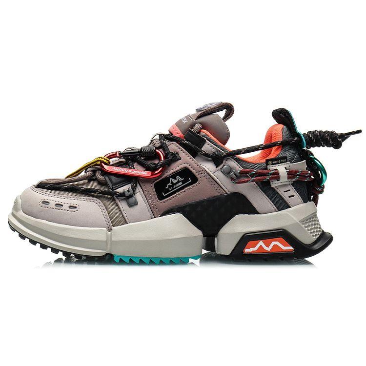 Li-Ning Women Low Top Dad Shoes Brown AGLQ138-2 37.5