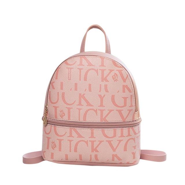 Women's Backpack Leather Backpack Waterproof Bags for Women Phone Purse Small Backpacks Teenage Girls Travel Rucksack