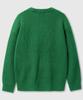 LEMAIN SECOND Oversized Voluminous Washable Crew Neck Hazzi Knit [Green]