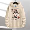 Dame Hettegenser Anime Omniscient Reader Grafisk Genser Tegneserie Kawaii Trykk Pullover for Jenter Vinter Fleece Klær