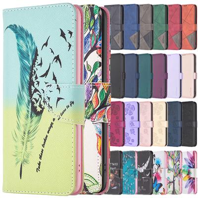 Wallet Flip Case on Für Samsung Galaxy A12 Classic Telefon Lederhüllen Für Samsung A12 SM-A125F A42 5G A02S Kartenfach Rückseite