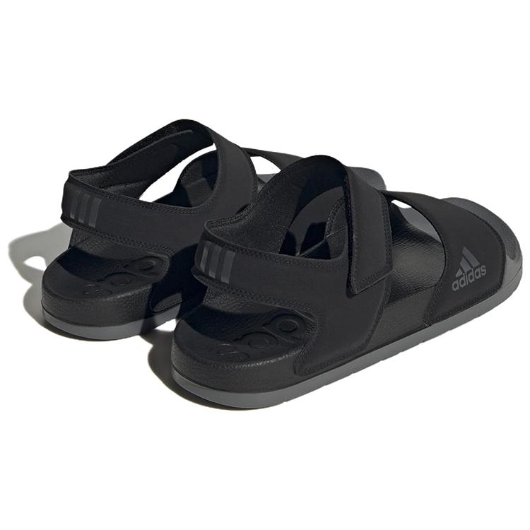 New Adidas Adilette Sandal 'Black Grey' HP3007