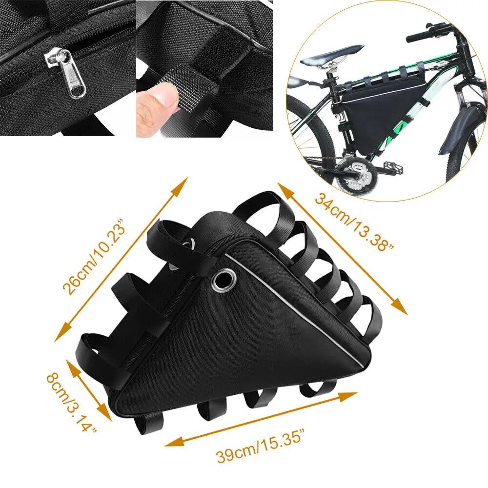 27er Größe Mountainbike Dreieckrohr Rahmen Tasche Hülle Batterie MTB Aufbewahrung Schutz