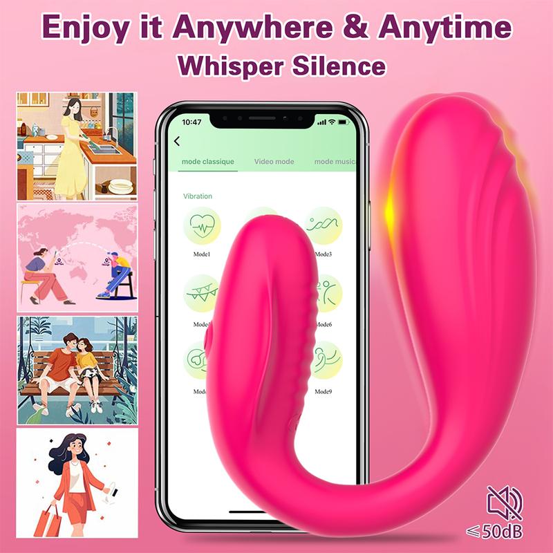Wireless Bluetooth APP Control Dildo Vibrator for Women Clitoris G Spot Massager Wear Vibrating Egg Panties Sex Toys for Adults