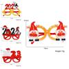 Festive Plastic Christmas Glasses Adorable Party Accessories For Kids Families And
