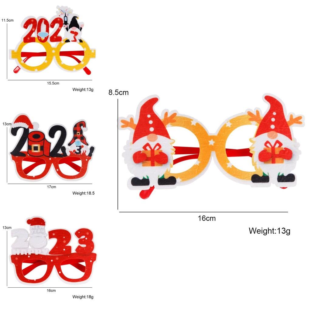 Festive Plastic Christmas Glasses Adorable Party Accessories For Kids Families And