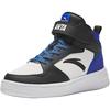 Anta Kids Synthetic Leather Fashion Versatile Non-Slip Wear-Resistant Lightweight Shock Absorbing Mid-Top Kids Skate Shoes Men skate shoes A12438004-4