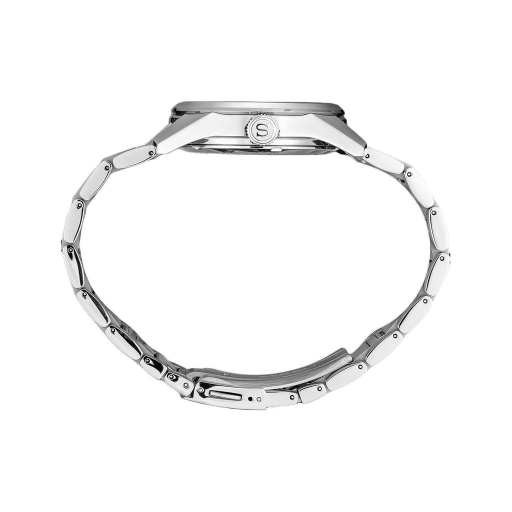 Seiko Presage Mechanisches Uhrwerk Edelstahlarmband Uhr Herrenuhren Grünes Zifferblatt SPB169J1