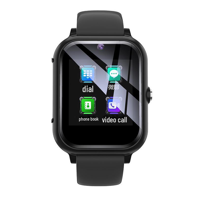 

Умные часы 4G GPS и видеозвонков для студентов чёрный