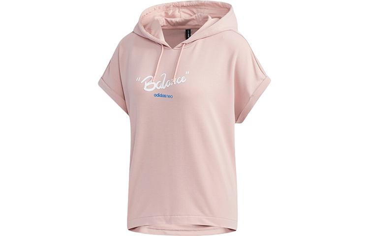 Adidas Neo Set in Sleeve T Shirt Women s Vibrant Pink GK1566 M