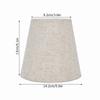 2PCS Fabric Lamp Cover Lightweight Small Lamp Shades Decorative Chandelier Lamp Shades  Wall Lamp