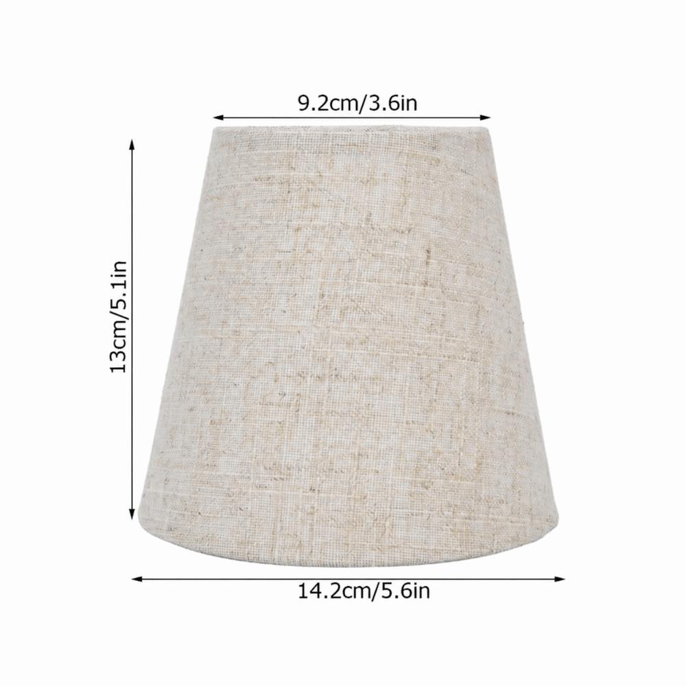 2PCS Fabric Lamp Cover Lightweight Small Lamp Shades Decorative Chandelier Lamp Shades  Wall Lamp