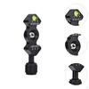 Quick Release Clamp Mount for Tripod Sturdy with 3/8"-1/4" Screw Adapter Plate