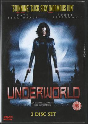 DVD NO ARTIST  Underworld EDV9220 Screen Gems UK Rock Used