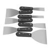 7 Pcs Plaster Knife Set Portable Steel Putty Knife Set for Drywall Wood Paint Tools