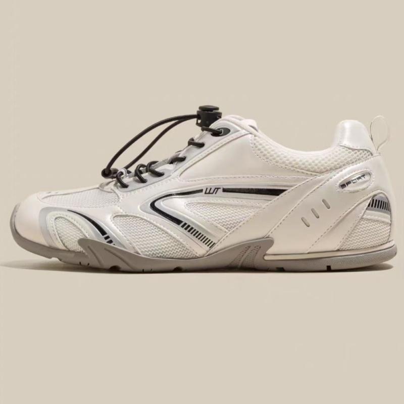 

Fashion 2025 Summer New Retro Creative Designe Casual Women Sneakers Breathable Mesh Versatile Sports Shoes Comfortable Sneakers 40 белый
