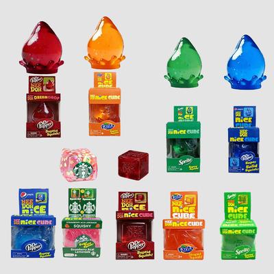 Needoh Dr Pepper Nice Cube Drop Soda Aroma Soft Squishy Slow Rise Fidget Toy Non-Toxic Antistress For Adhd Relax Leisure Gift