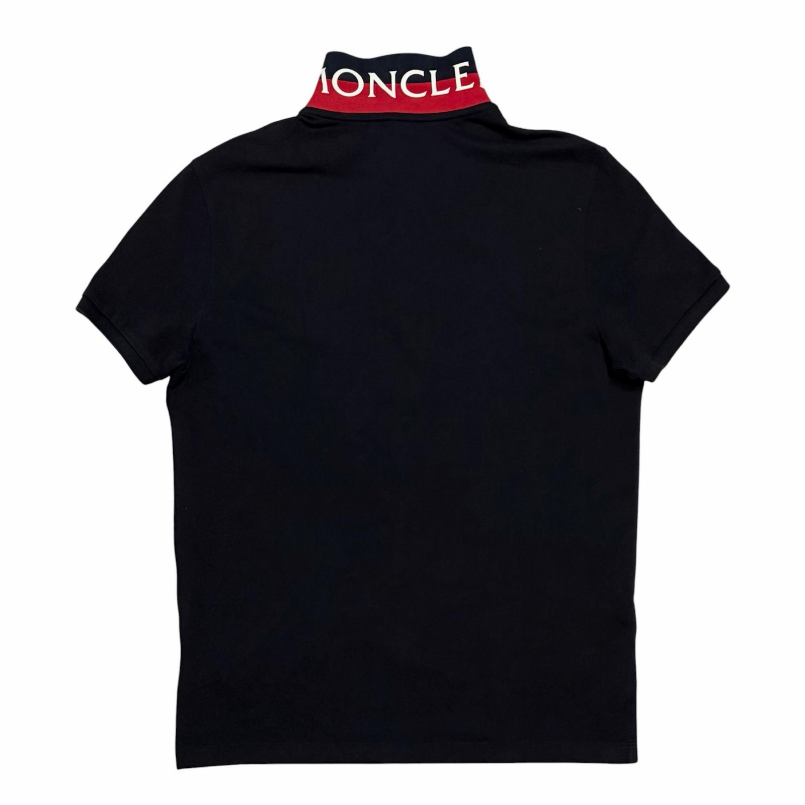MONCLER Polo Shirt Dark Navy Men s Size M Model F10918A7051084556