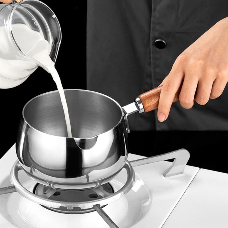 316Stainless Steel Small Pots Multipurpose Cooking Pots Saucepan with Lid Soup Pots Suitable for Cooking Soup Making