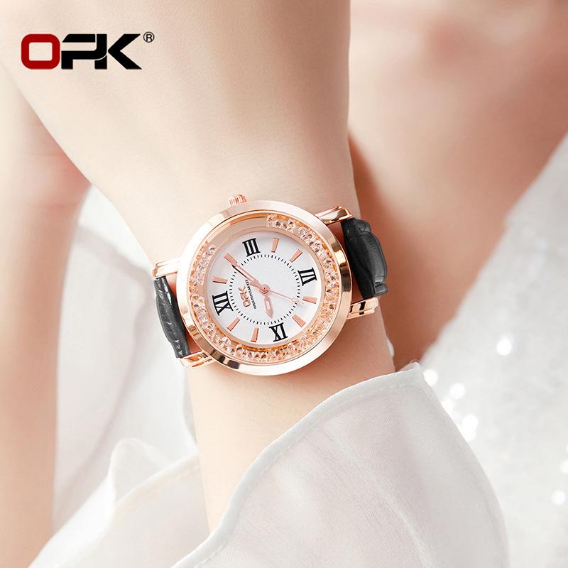 OPK Brand 8611 Watch Night Light Quartz Watch Women Watch
