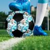 Erling Haaland Indoor Soccer Ball Colorful Machine Stitched PVC Size 5 Team Training Competition Ready Durable High-Bounce Cool Sports Gift