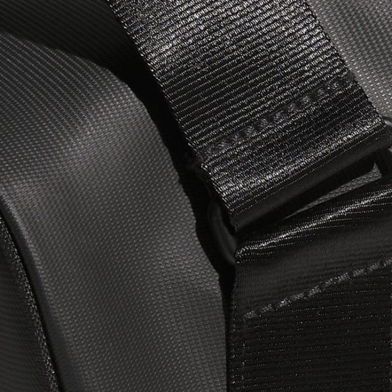 Adidas Polyurethane Faux Leather Shoe Bag Handbag Regular Men's Black Adidas IA2676
