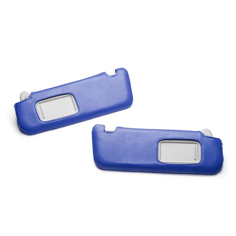 

Quilted Blue Sun Visor Cover for Toyota Corolla Rumion October 2007 January 2016 DAD Garson D.A.D (NZE151N/ZRE152N/ZRE154N) Models - [with Driver s синий