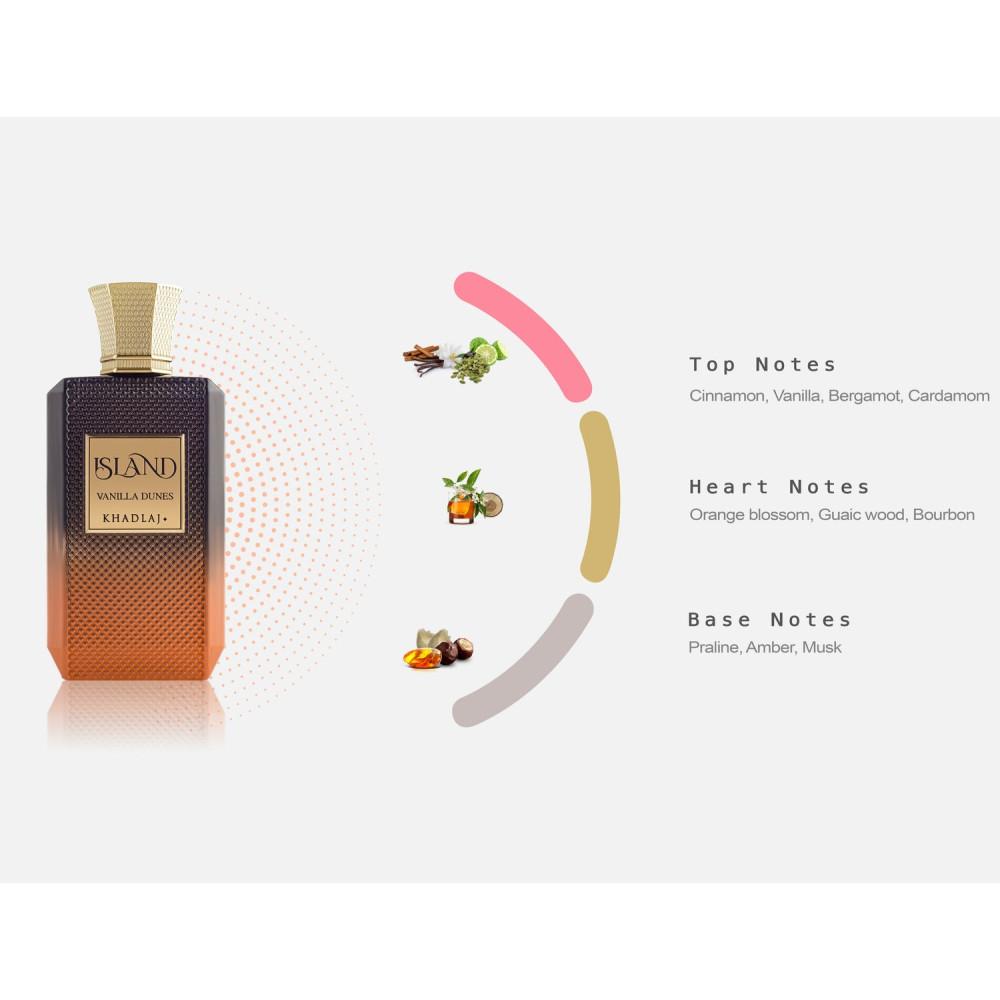 Island Vanilla Dunes Eau de Parfum Khadlaj