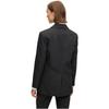 Boss Womens/Ladies Striped Notch Neck Regular Blazer