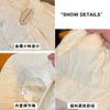 Bucket hat women's summer short brim big head circumference sun hat student plain and versatile senior feeling spring and autumn