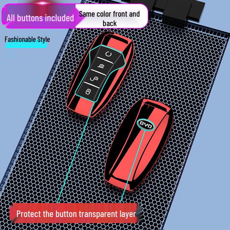 BYD Song Pro/Plus & Qin Pro 2021 Key Cover: Tang Han Decoration for Women