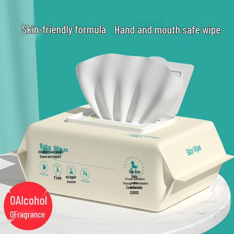 Children's Hand, Mouth, and Diaper Cleaning Wet Wipes - Large Pack