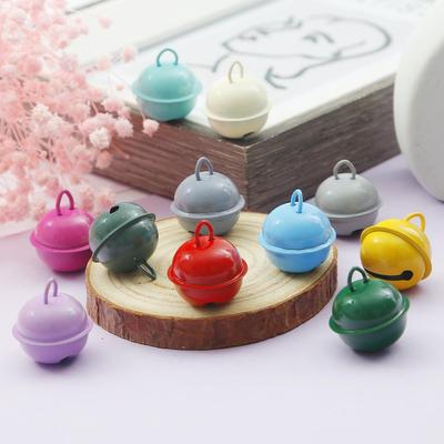 10KS Bohaté a Barevné Železné Rolničky Přívěsky Vánoční Zvonečky Korálky Party Dekorace Přívěsky DIY Řemesla Ručně Vyráběné Doplňky CDN