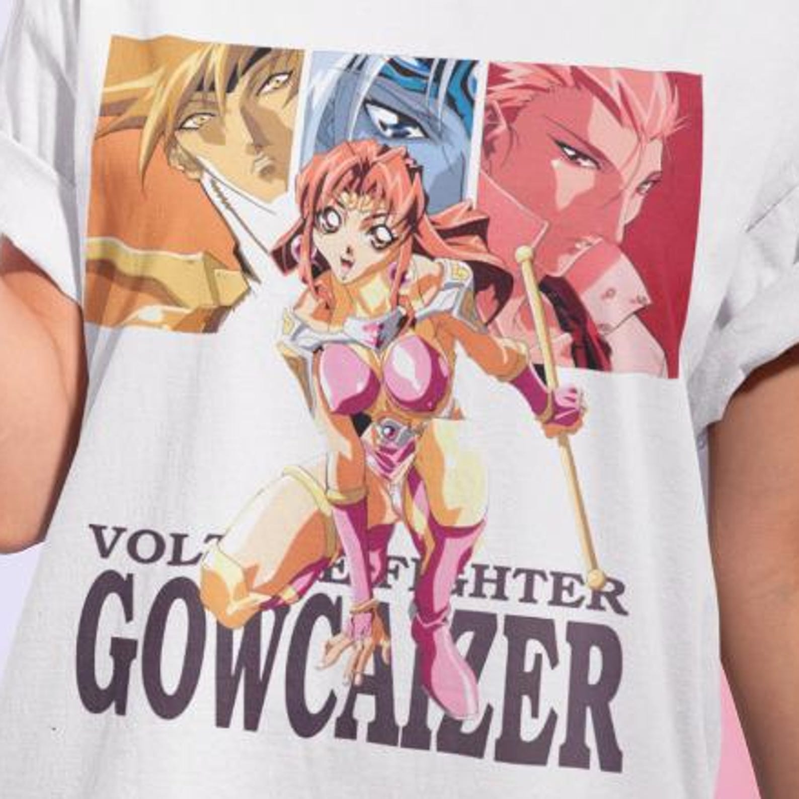 Unisex Voltage Fighting Anime T-Shirt, Retro Manga Waifu Shirt S
