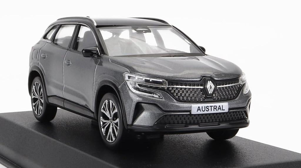 Norev Renault Austral Scale Diecast Model Car RENAULT AUSTRAL 2022 1/43 (Shadow Gray)