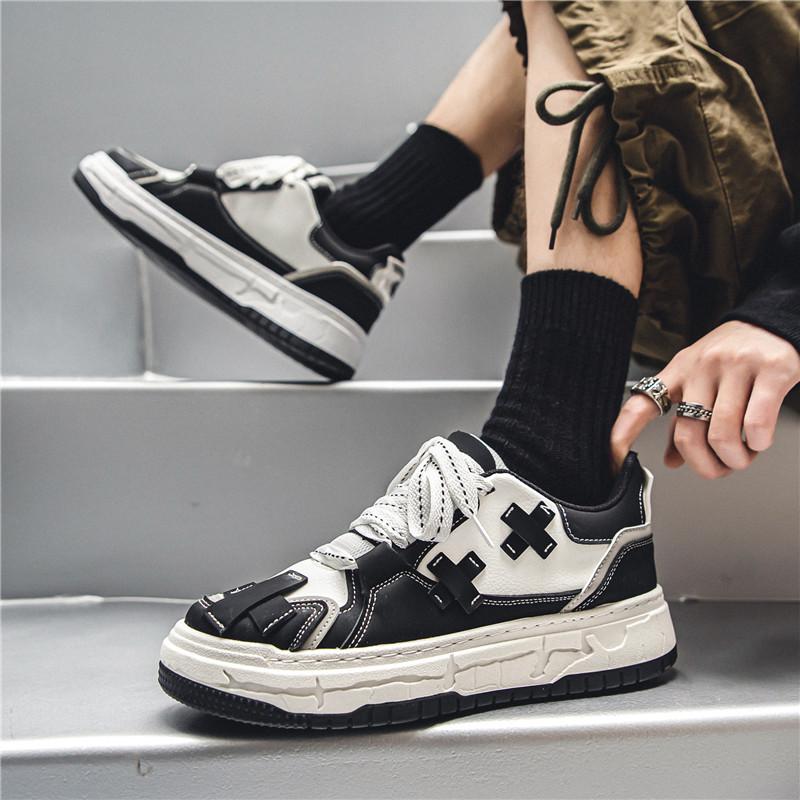 Белая повседневная мужская обувь — фото 15