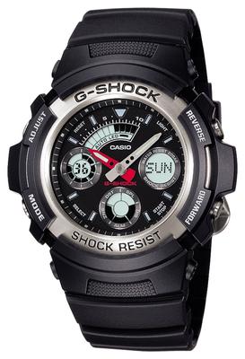 [Casio] G-SHOCK Watch AW-590-1AJF Men's Black