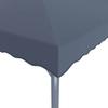 vidaXL Pavillon 300 X 300 Cm Anthrazit Aluminium