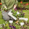 Garden Plant Labels 100-Pieces Seedling Name Labels T-Type Nursery Marker Sign Writable Plant Marking Stakes For Greenhouses