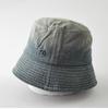 Washing Gradual Change Denim Bucket Hat Men's and Women's Trendy Brand Versatile Face Small Bucket Hat Outdoor Sun Protection Hat