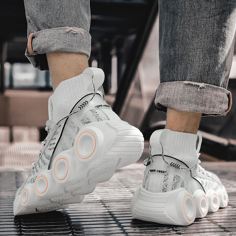 Модная мужская обувь Кроссовки Мужские теннисные туфли Роскошные мужские повседневные — фото 3