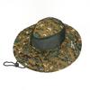 Men's Sunscreen Visor Cap Mesh Breathable Digital Camouflage Bucket Hat Outdoor Foldable Big Eaves Mountaineering Fishing Hat
