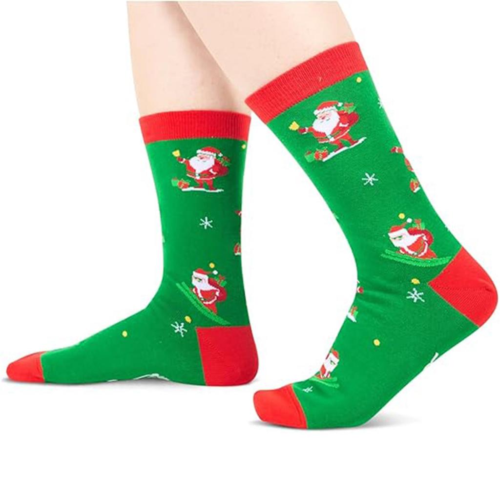 Christmas Gift Socks Cartoon Fun Floor Socks Casual Sports