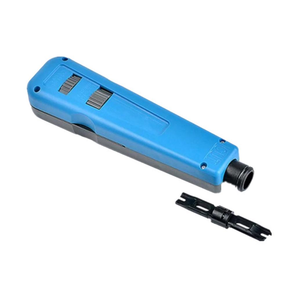 Punch Down Tool Multifunctional Network Terminal Insertion Tool High Speed Steel Impact Cable Punch