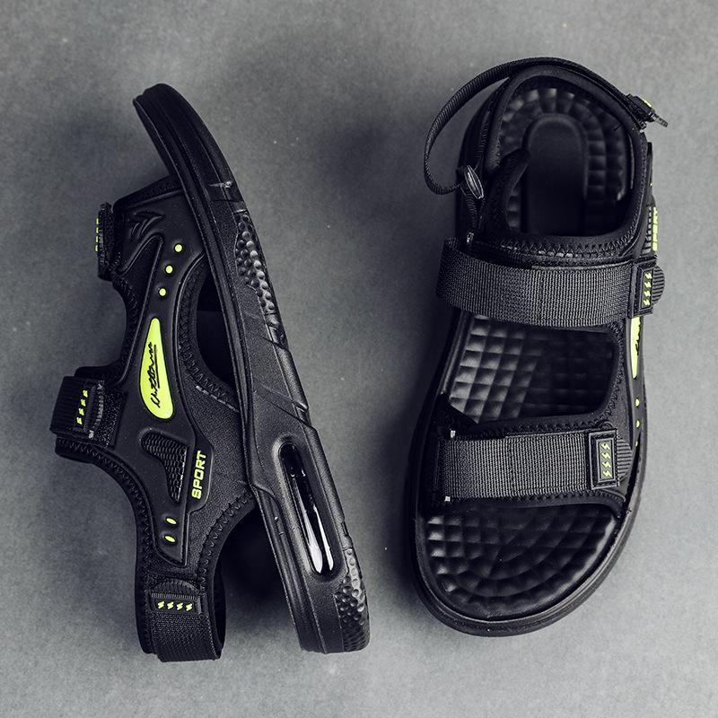 Fashion 2024 Summer Air Cushion Leisure Sports Men's Sandals Designer New Soft Sole Comfortable Lightweight Outdoor Beach Male Shoes
