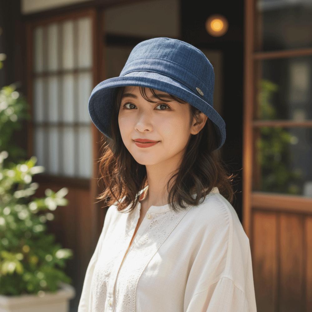 Wide Brim Women Fisherman Hat Rolled Edge Basin Hat Casual Bucket Hat Girl