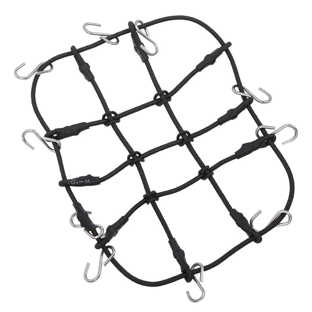 RC Car Carrying Net, Elastic Luggage Net for RC Vehicles, Compatible with Multiple Models, Including Traxxas TRX4M 118 Scale, SCX24 124 Scale, High