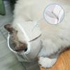 1pcs Cat Muzzle Breathable Transparent Soft Protective Anti Bite Face Cover Dog Muzzle For Small Medium All Breeds Kitten Puppy