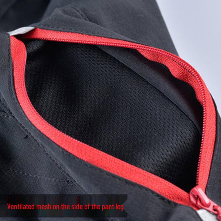 Herren Atmungsaktive Stretch Rad- & Wanderhose für Outdoor-Sport