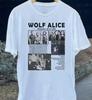 Camiseta Vintage Wolf Alice Banda de Música Tour 2025 2F844